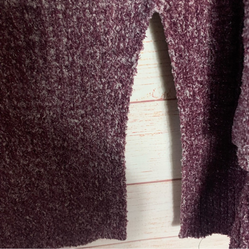 Barefoot Dreams Burgundy CozyChic Lite Montevideo Cardigan Size 1X - Picture 6 of 7